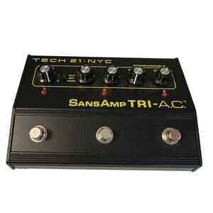 TECH21 NYC SansAmp TRI-AC TRI-A.C. Electric Guitar Effect Pedal